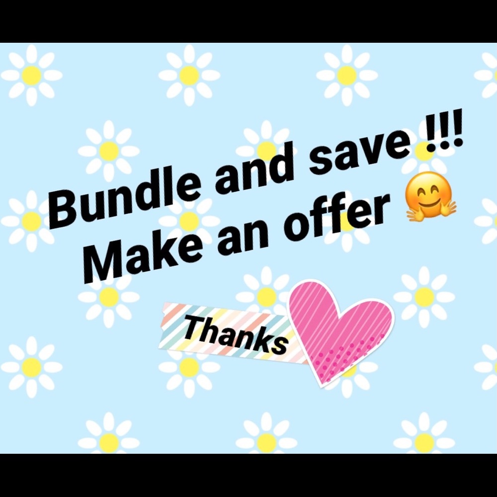 Bundle and save !!!